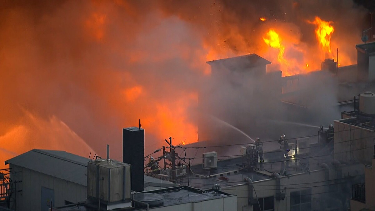 北九州市小倉北区の大規模火災
